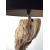 Lampa stojąca podłogowa z Kawałka drewna tekowego 180cm
